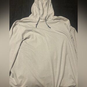 Rhoback Hesi Performance Golf Hoodie - XL - Heather Gray